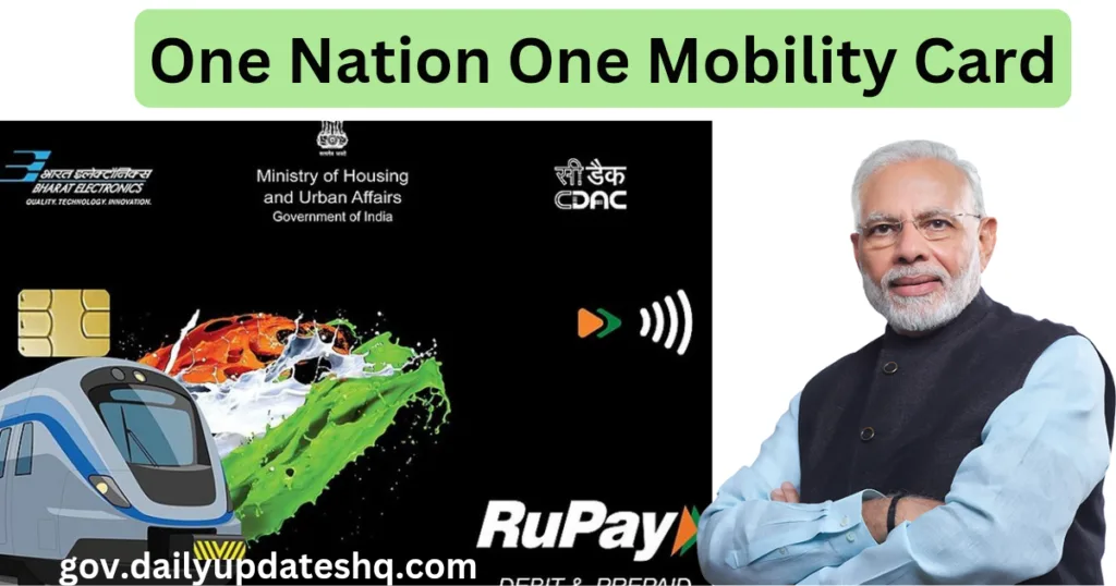 One Nation One Mobility Card